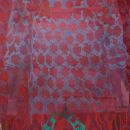 indische Bluse - 2008<br>Eitempera auf Leinwand - 165 x 124 cm